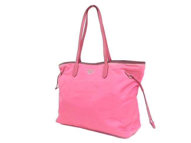 Prada Bag Test Shoulder Hand 20190621 Pink Nylon Tote
