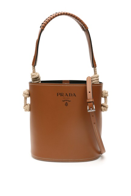 Prada Bucket Bag With Rope Knots Multicolored Tote