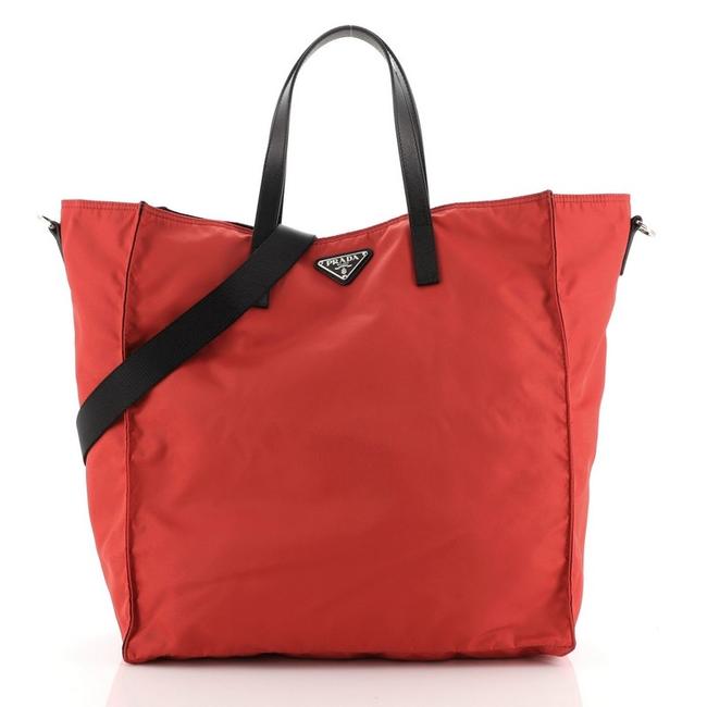 Prada Convertible Tessuto Large Tote