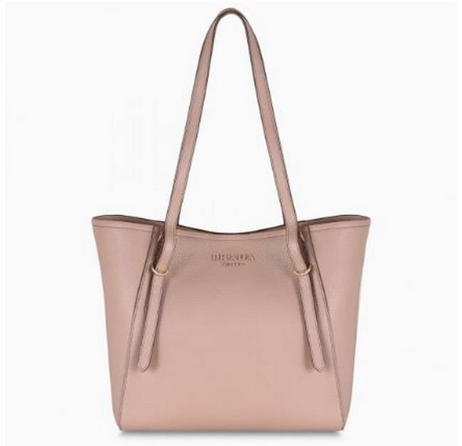 Prada Bag Df Powder Pink Leather Tote