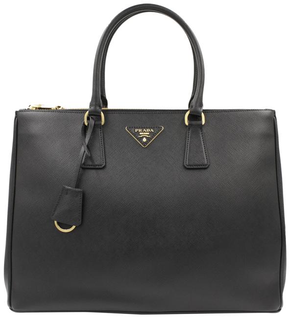 Prada Galleria Lux Ladies Black Saffiano Leather Tote