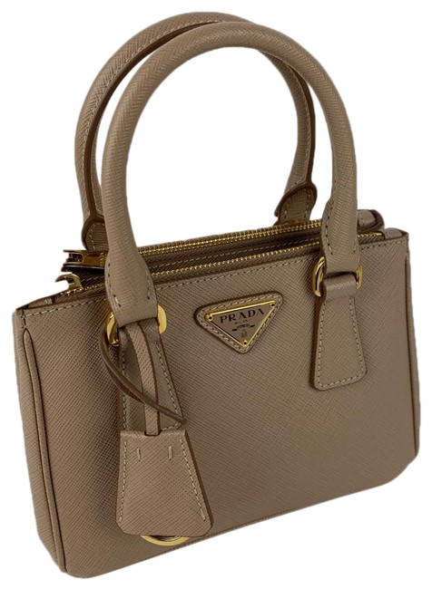 Prada Galleria Lux New Mini Cammeo Saffiano Leather Tote