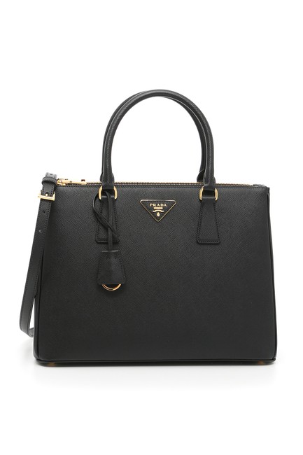Prada Galleria Lux Saffiano Black Tote