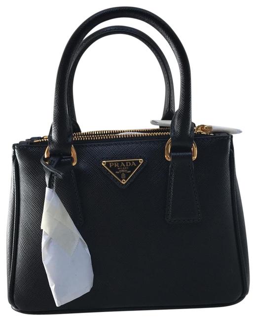 Prada Galleria Mini Saffiano Leather Tote