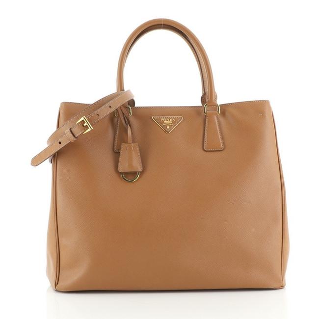 Prada Gardeners Saffiano Leather Large Tote