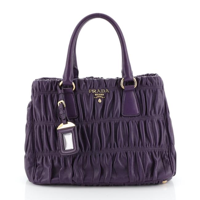 Prada Gaufre Nappa Leather Small Tote