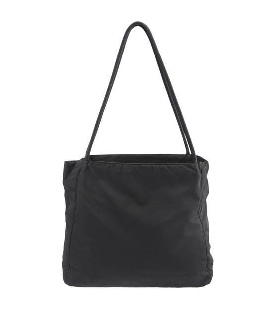 Prada Large 158312 Black Nylon Tote