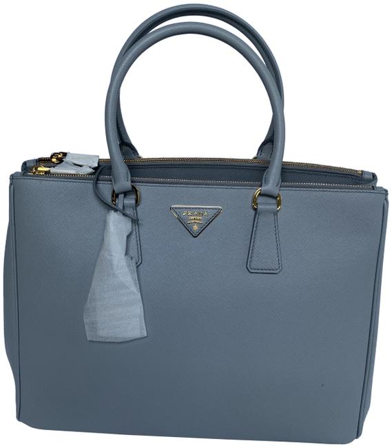 Prada Lux Large Saffiano Granito Leather Tote
