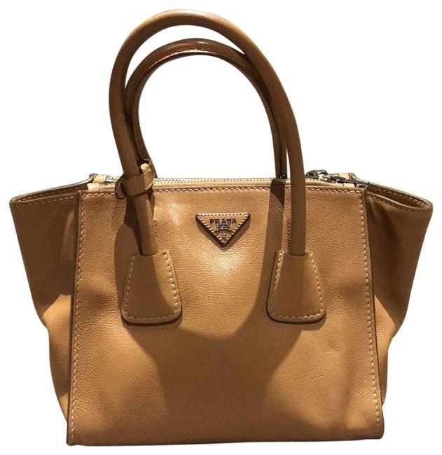Prada Nude Leather Tote