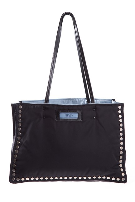 Prada Nylon Tessuto Black Tote