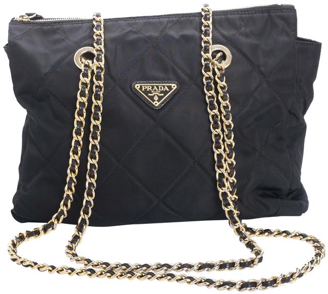 Prada Quilted Nylon Tote