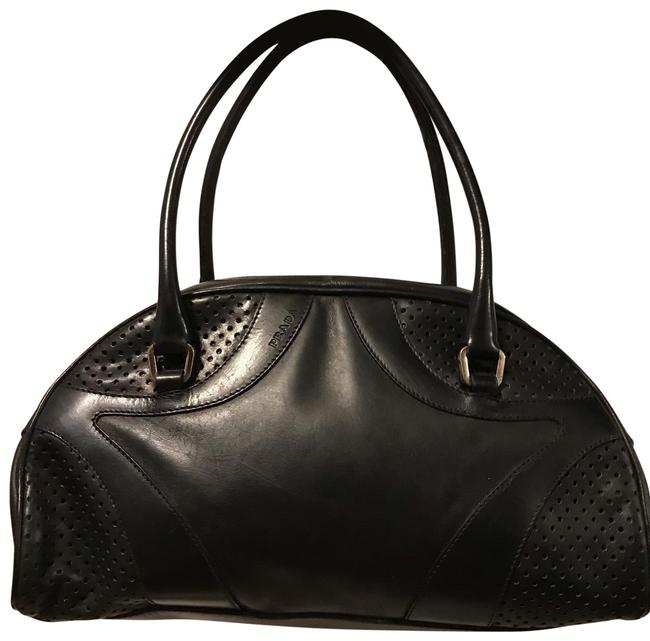 Prada Satchel Black Tote