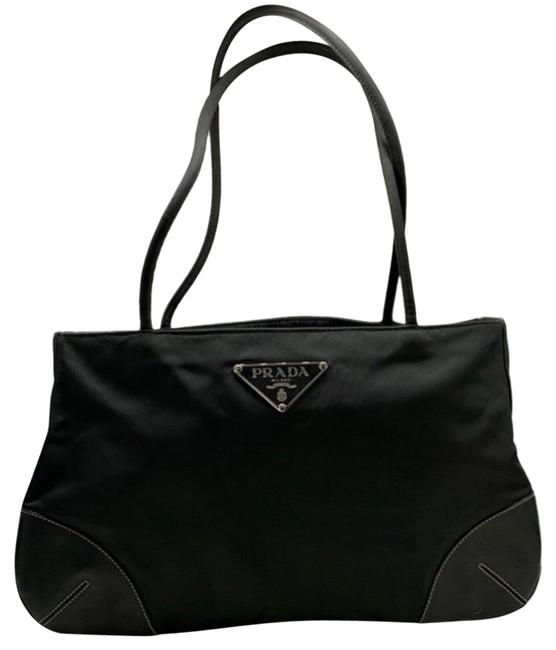 Prada Serial# 31 Dark Grey Nylon Tote