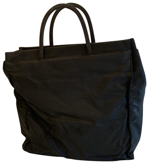 Prada Side Logo Nylon Tote