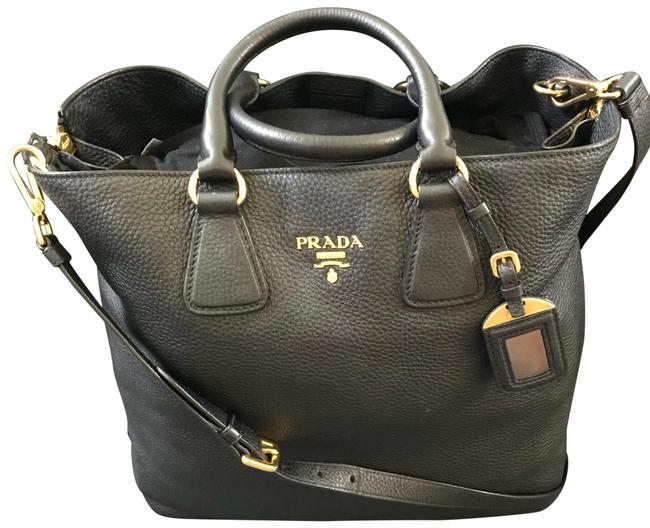 Prada Vitello Daino Bn2419 Leather Tote