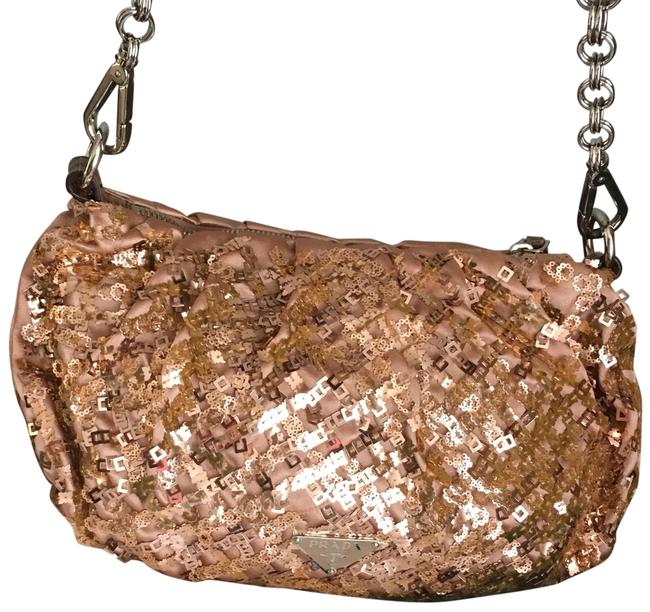 Prada Sacca Antico Handbag Antique SilkSequins Baguette