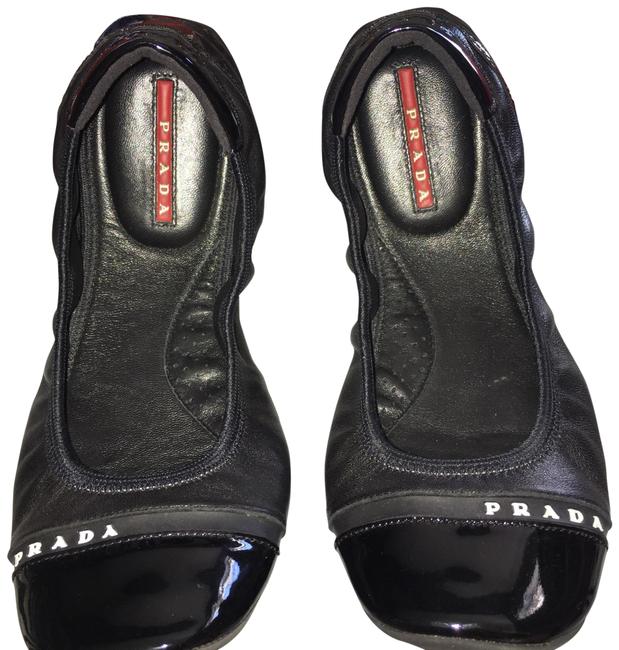 Prada Black 3f4358 Flats
