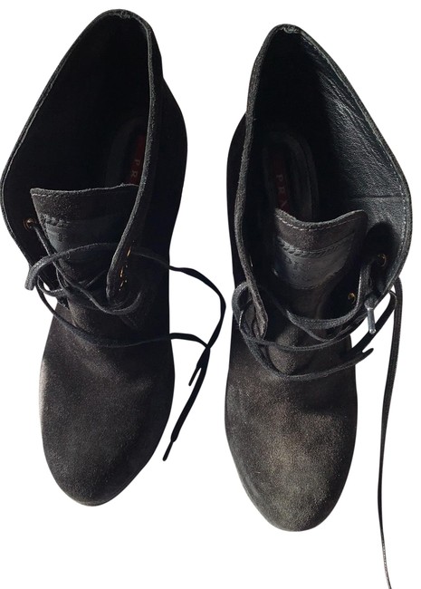 Prada Black 3t5110 BootsBooties