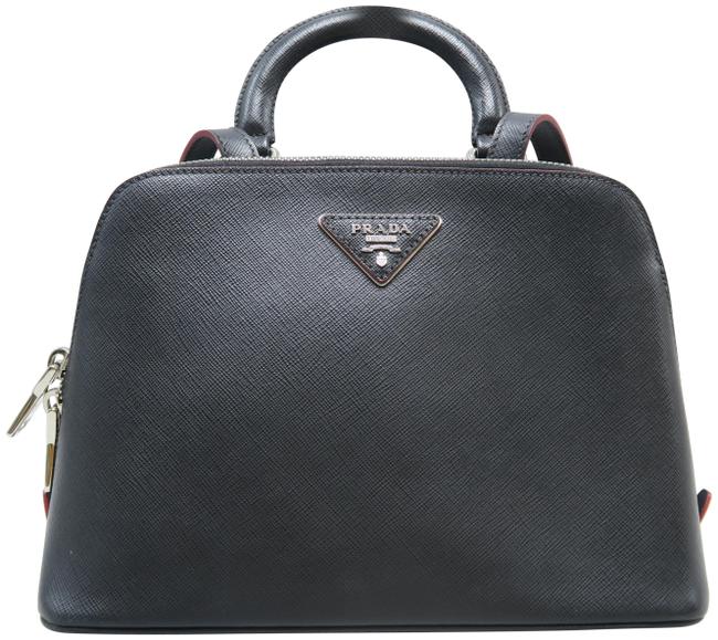 Prada Black Calfskin Leather Backpack