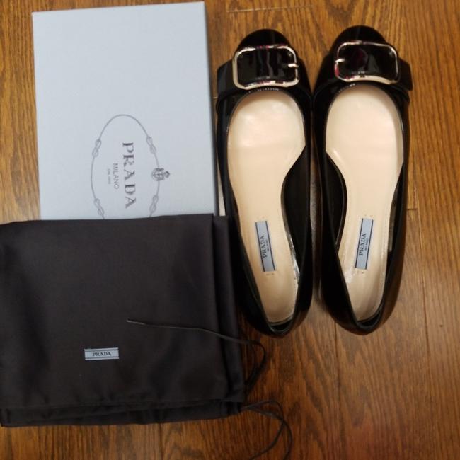 Prada Black Calzature Donna Flats