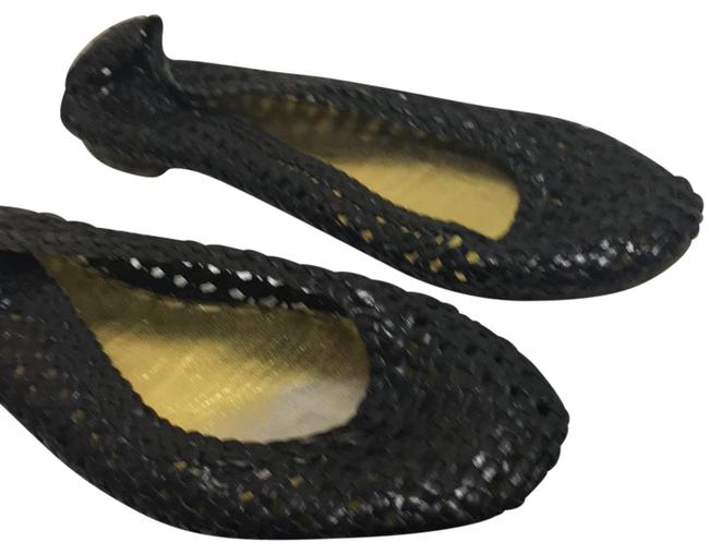 Prada Black Mesh Flats