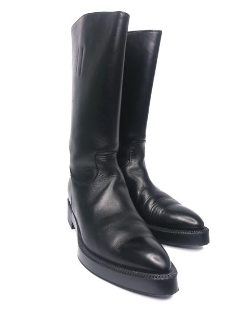Prada Black Milano BootsBooties