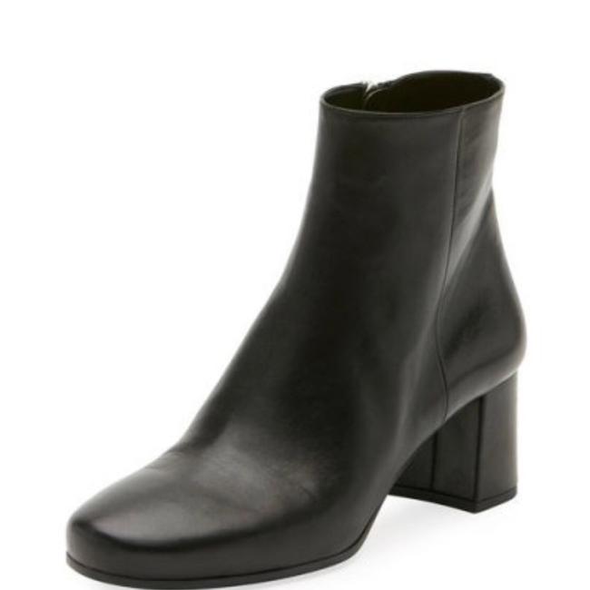 Prada Black Napa Block heel BootsBooties