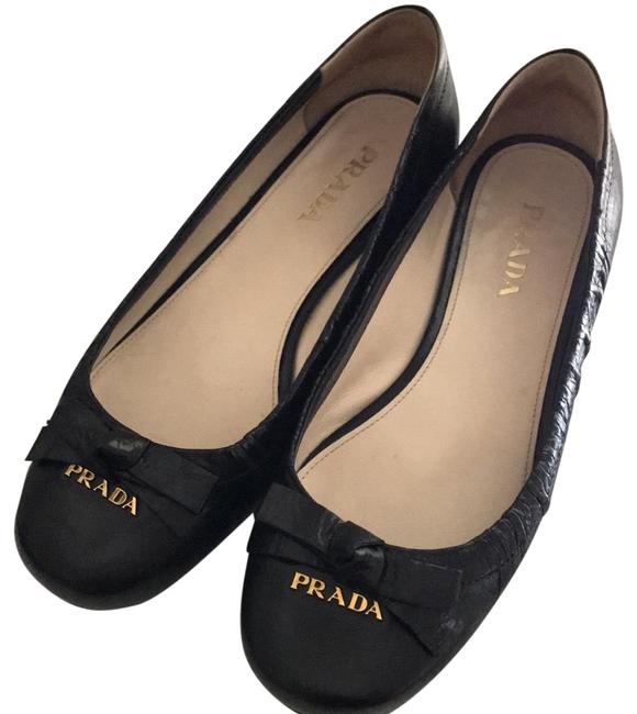 Prada Black NeroBlack Calzature Donna Flats