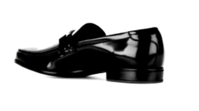 Prada Black Patent Leather Loafers Womens Flats