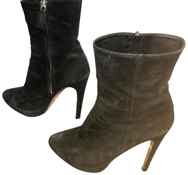 Prada Black Stiletto Boot Flats