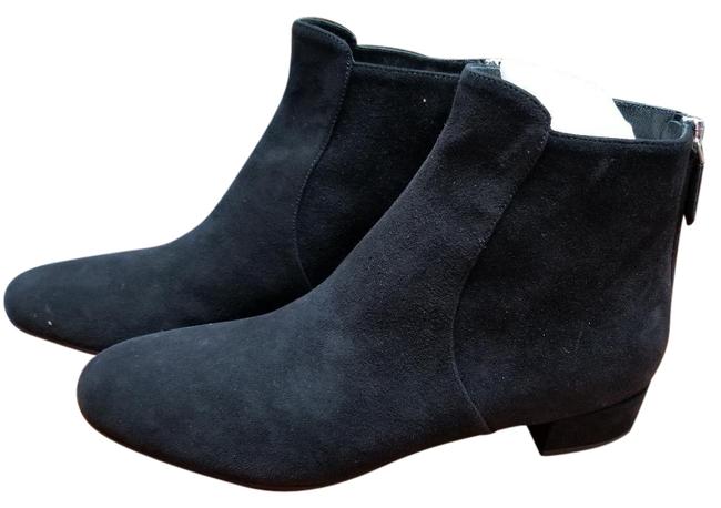 Prada Black Suede Heel BootsBooties