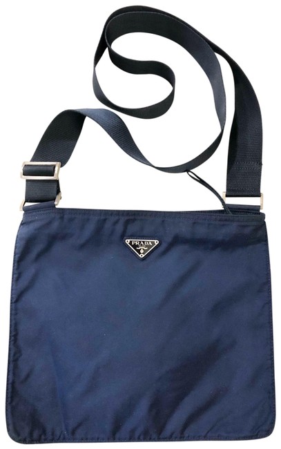 Prada Blue Messenger Bag