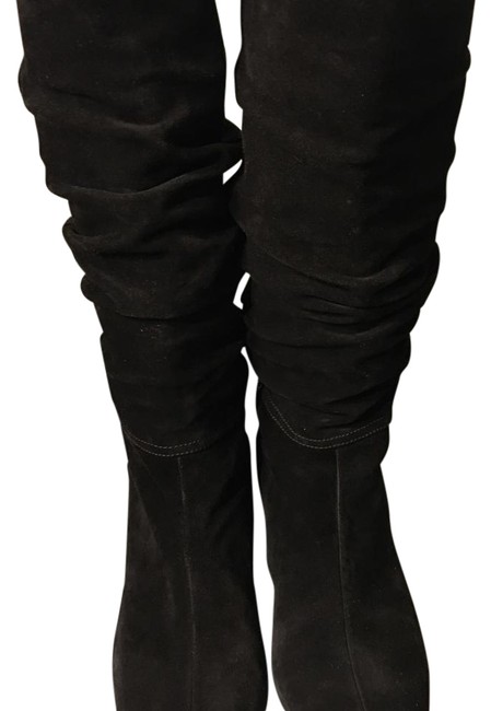 Prada Brown Box Knee Hi With BootsBooties