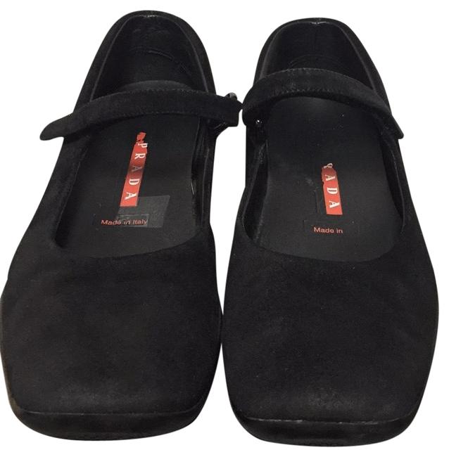 Prada Calzature Donna Maryjane Flats