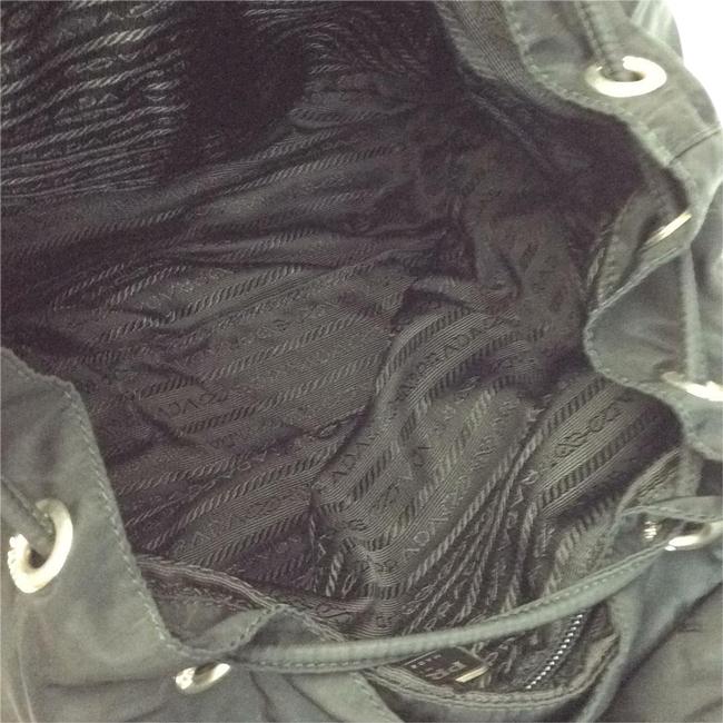 Prada Classic Black Nylon Backpack