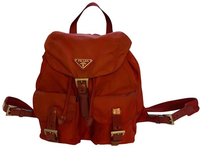Prada Crossbody Satchel Nylon Backpack