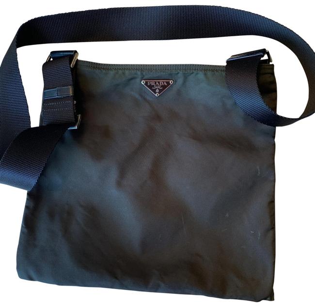 Prada Crossbody Small Brown Nylon Messenger Bag
