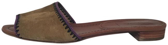 Prada Forest Green Calzature Donna Flats