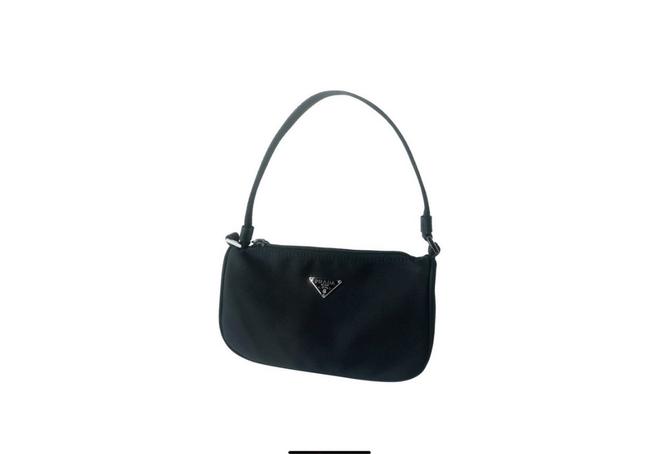 Prada Hobo Black Baguette