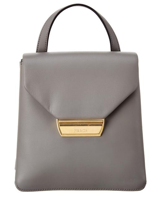 Prada Ingrid Envelope Leather Backpack