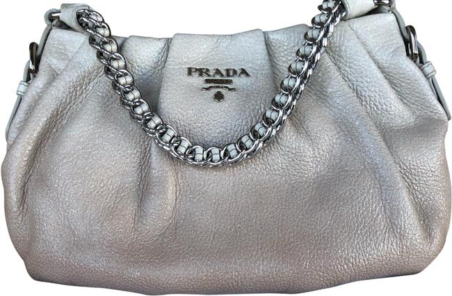 Prada Nubuck Leather Baguette