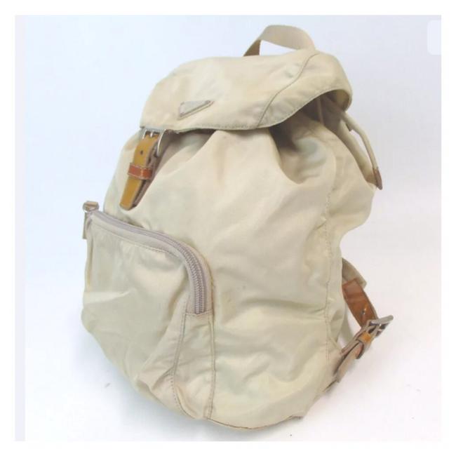 Prada Nylon and Leather Backpack