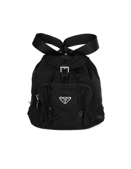 Prada Nylon Black Backpack