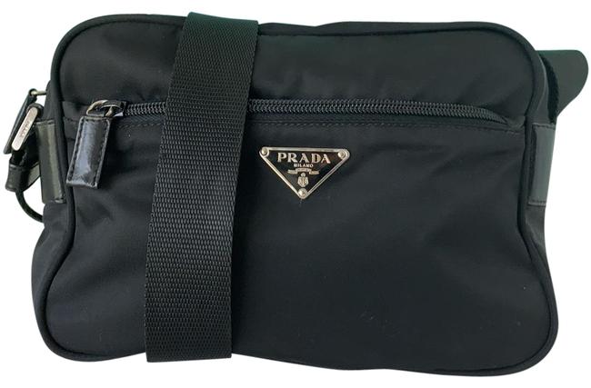 Prada Nylon Vela Sport Black Messenger Bag