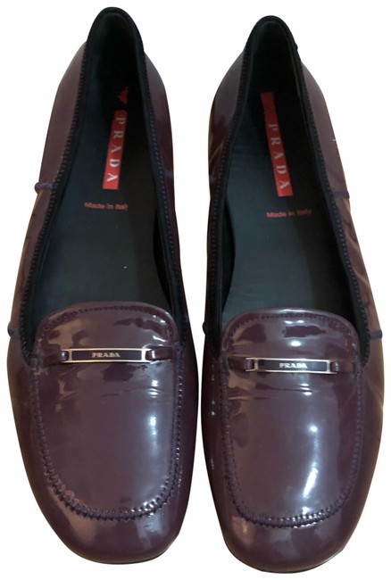 Prada Patent Leather Loafers Flats