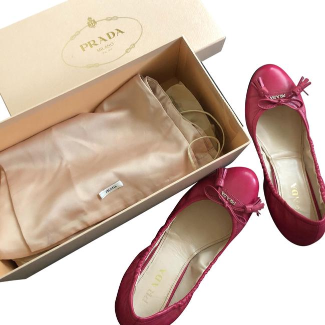 Prada Pink Flats