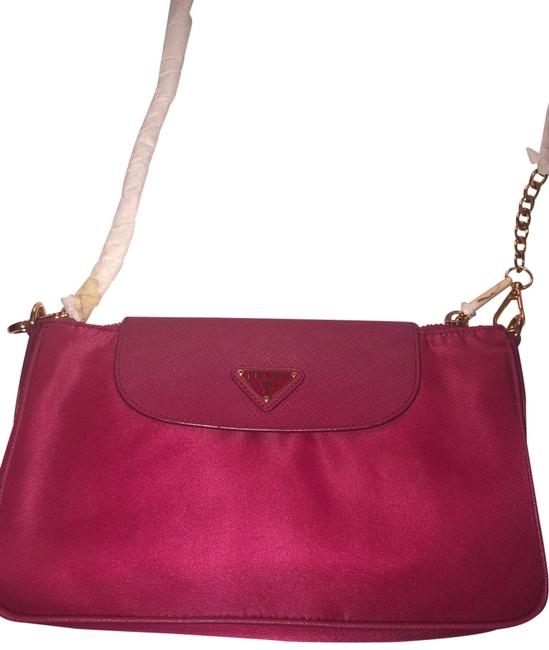 Prada Pink Nylon Messenger Bag