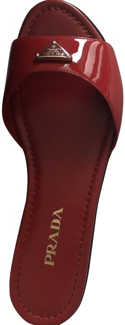Prada Red Calzature Donna Flats