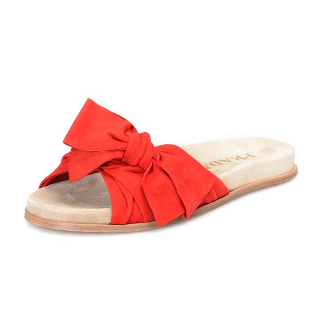 Prada Red Shoes 4465 Flats