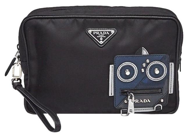 Prada Robot Pouch Wristlet